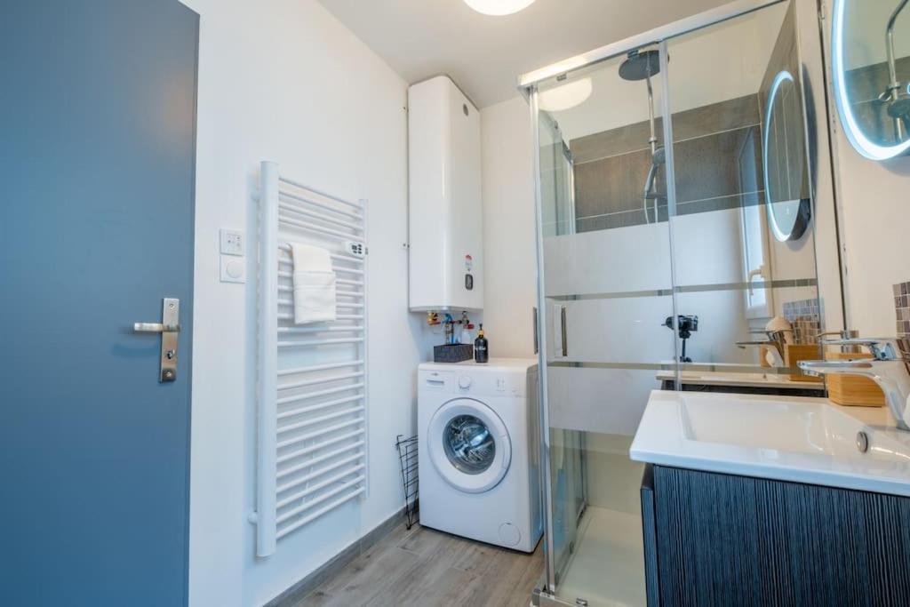 Le Trianon - Parking Prive Apartment Reims Luaran gambar